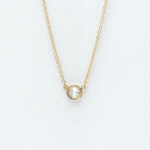 TIFFANY 18k Gold Diamond Necklace